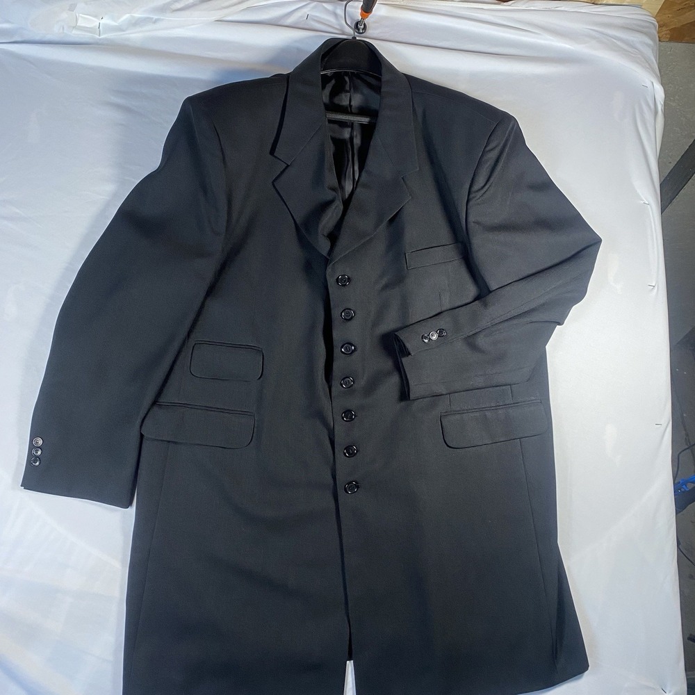 Siegel's Custom Made Zoot Suit From San Francisco Men's Coat Long 7 Button